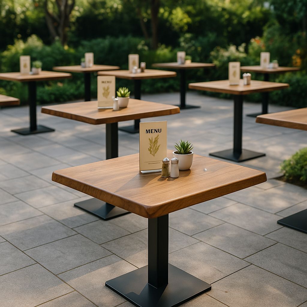 Gerçek Ağaç Ceviz Masa Paketi 120x60 Dikdörtgen